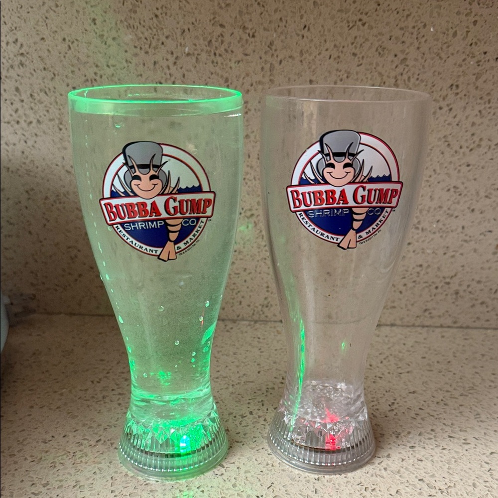 Bubba Gump tall cups 15oz